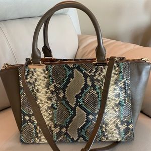 Henri BENDEL snakeskin bag